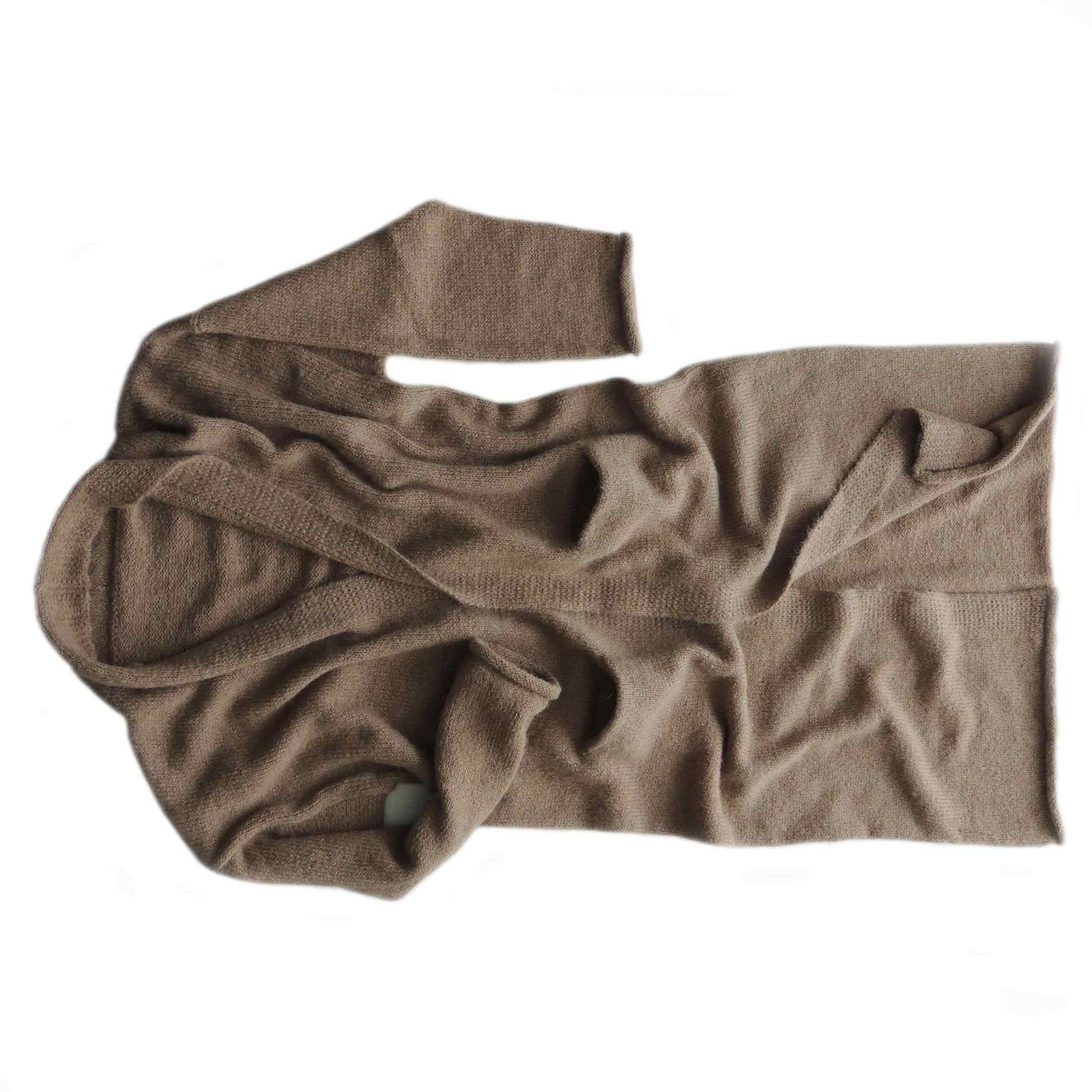 PFL knitwear Long cardigan / coat in luxery soft brushed Suri alpaca blend
