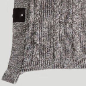 PFL Knitwear poncho / cape alpaca blend / 100% alpaca / baby alpaca