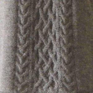 01-2123-NN pfl knitwear manufactor wholesale cardigan with cable pattern, baby alpaca / alpaca.