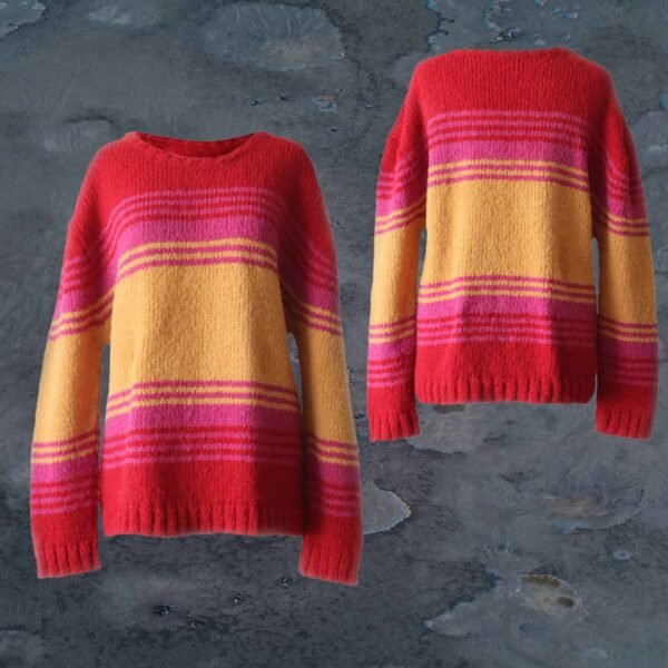 22-2012 PFL knitwear Sweater alpaca blend, soft brushed yarn
