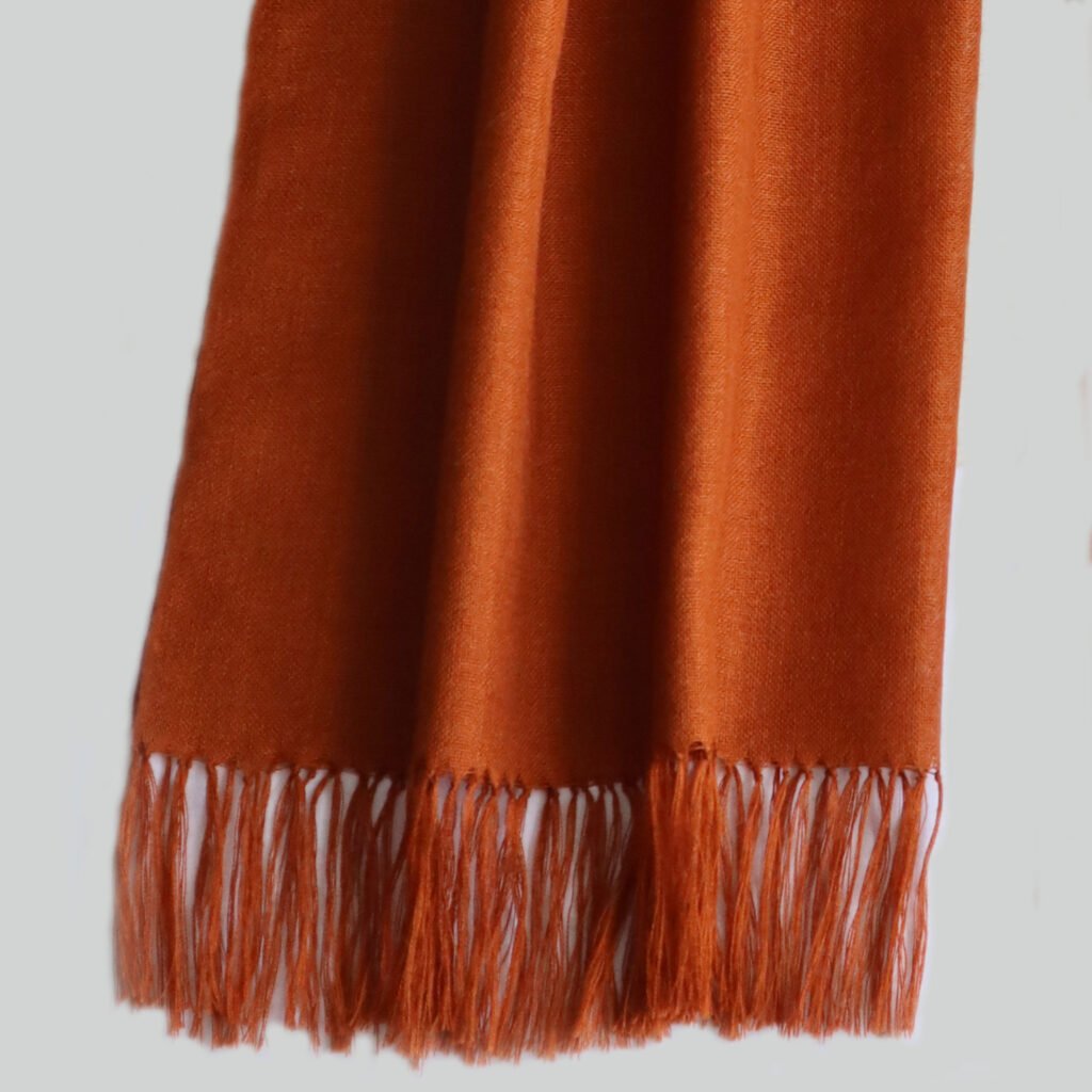 22-4103-NN pfl knitwear manufacturer wholesale stole, shawl, hand woven baby alpaca / silk.